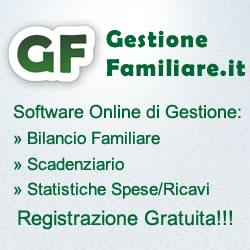 Bilancio Familiare Gratis Online